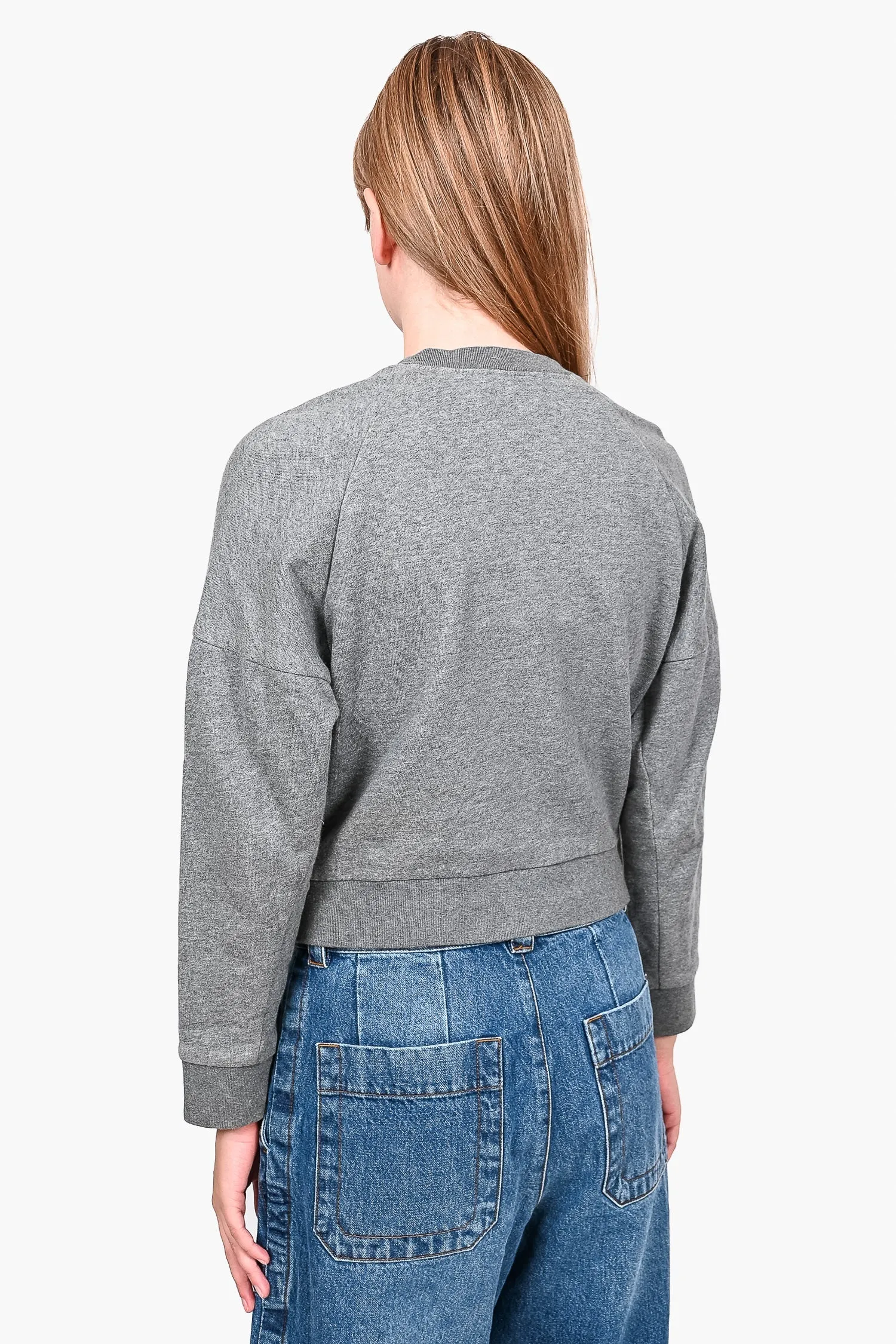3.1 Phillip Lim Grey Sweatshirt with Multicolour Poodle Size XS