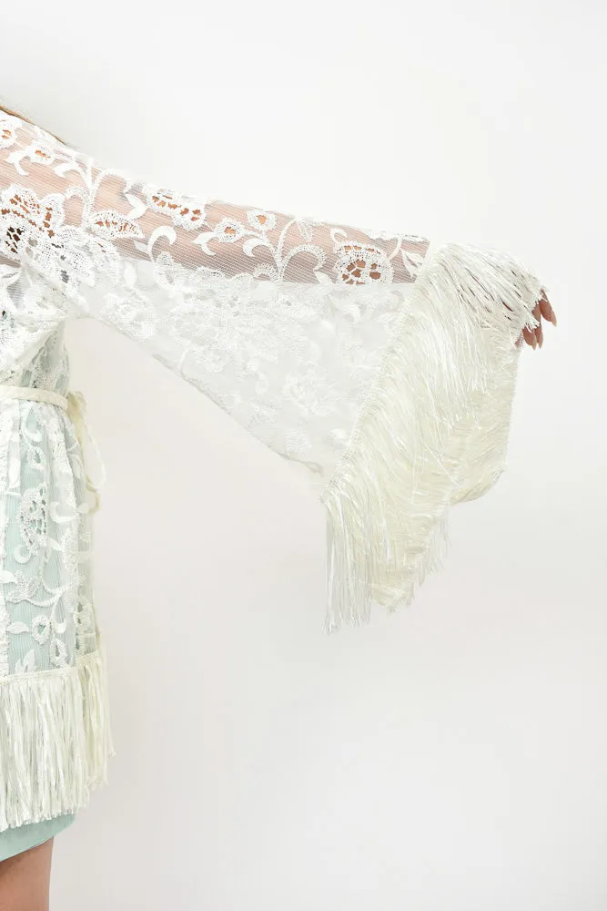Alexis White Lace "Frederic" Dress Size XS