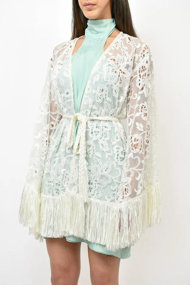 Alexis White Lace "Frederic" Dress Size XS