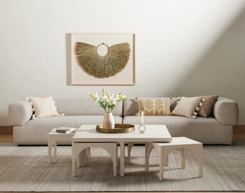 Beda Framed Seagrass Object
