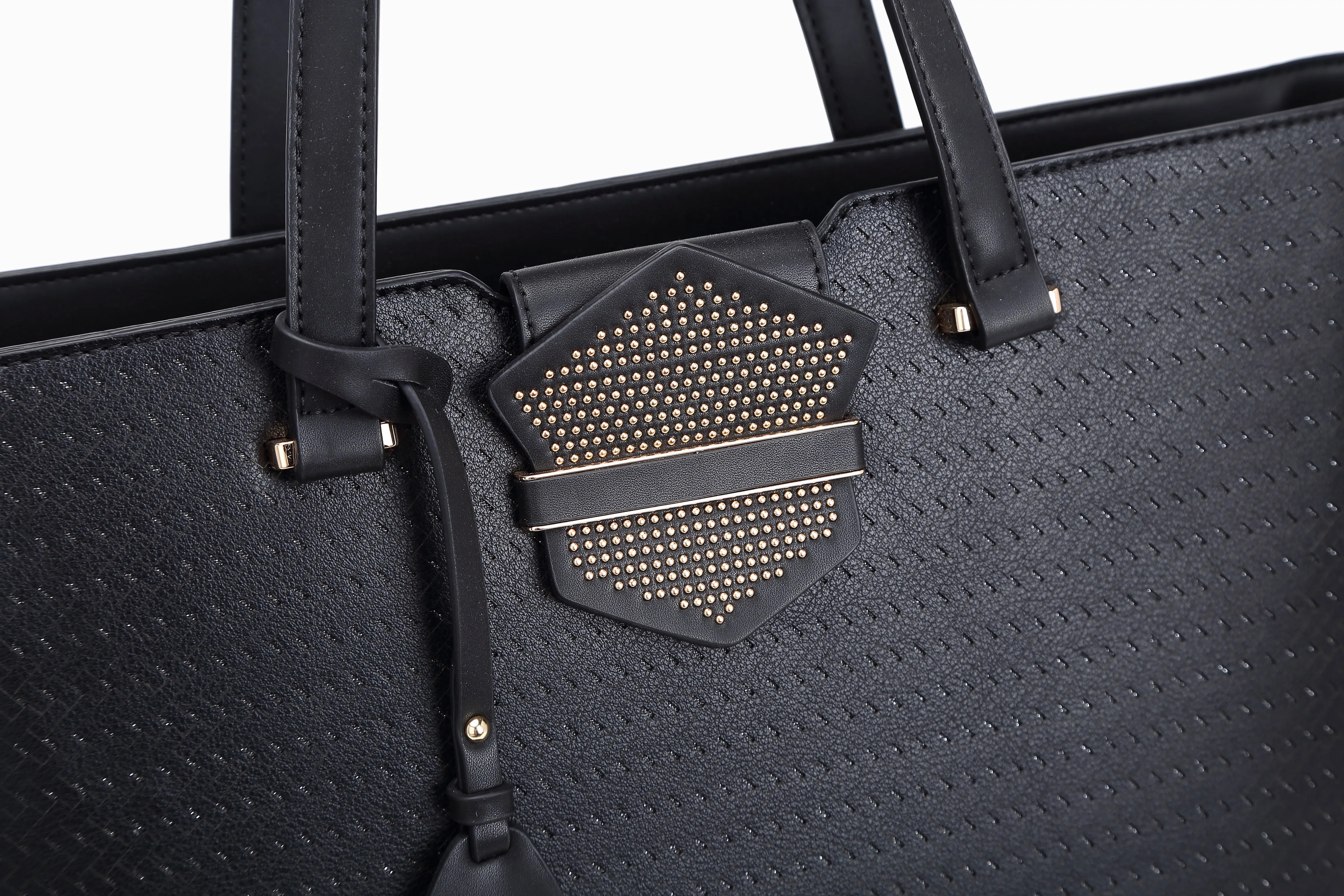 Brangio Stylish Perforated Tote Bag