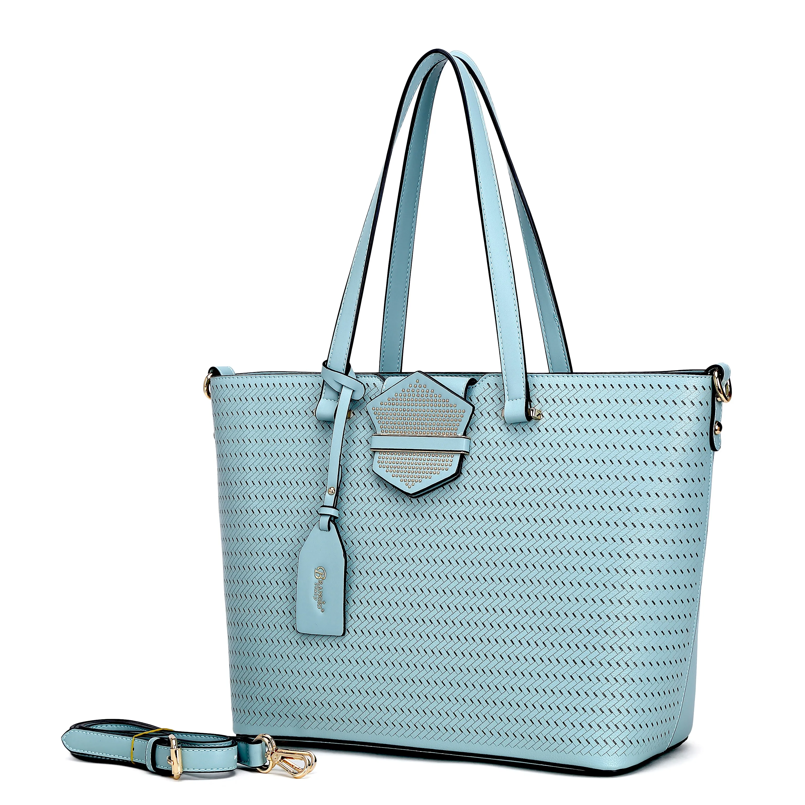 Brangio Stylish Perforated Tote Bag