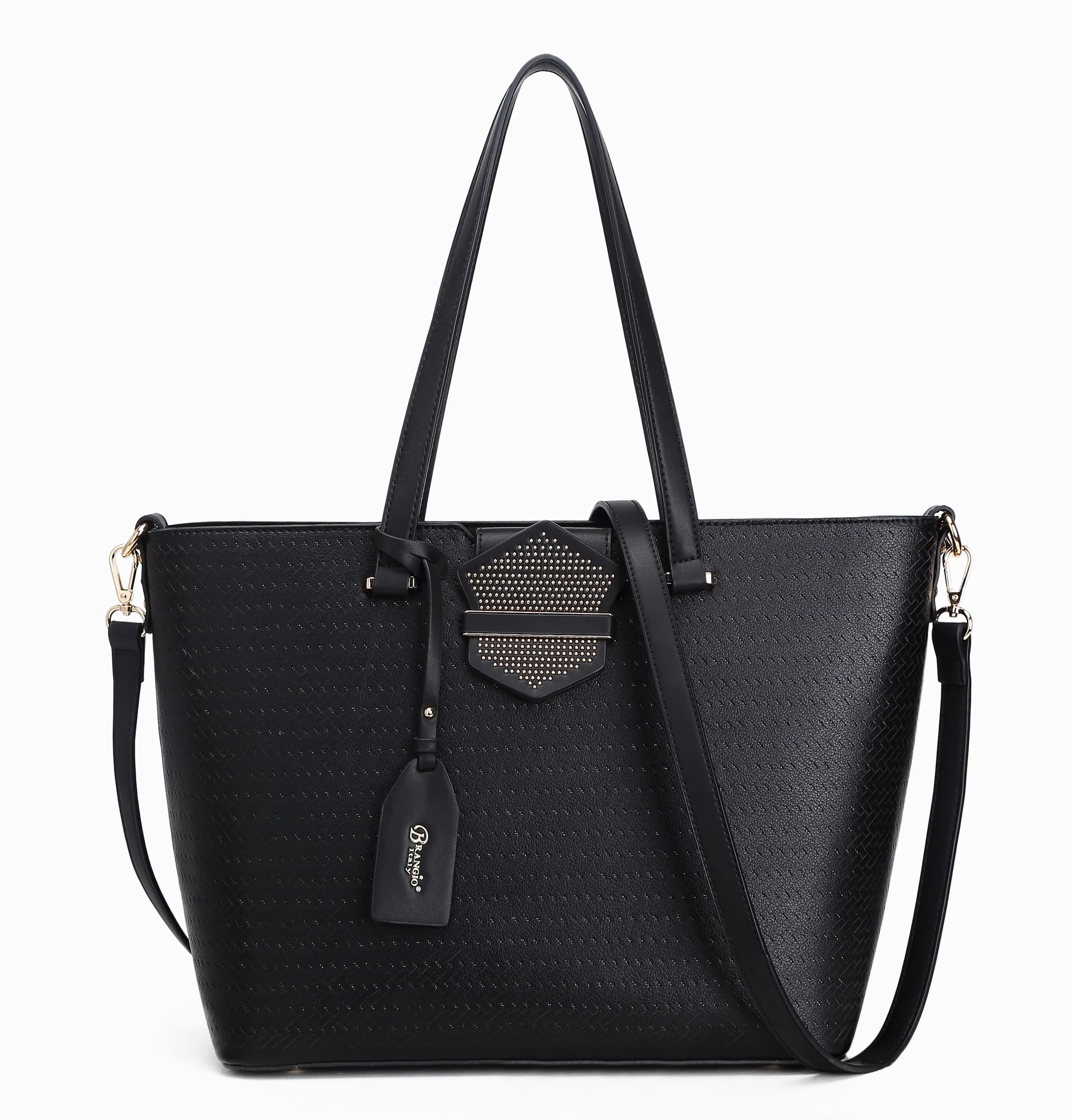 Brangio Stylish Perforated Tote Bag