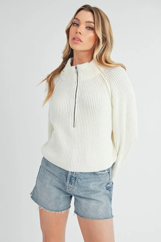 Debbie Half-Zip Sweater