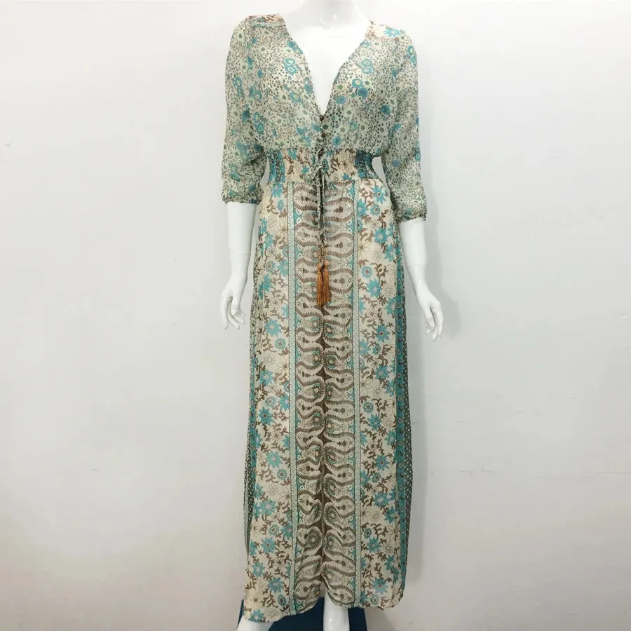DressBetty - 2024 Gypsy Hippie Women's Summer Boho Dress