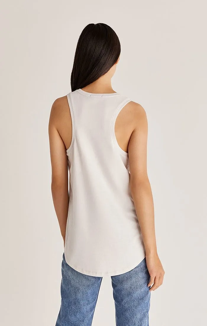Ella Easy Tank | Soft Grey