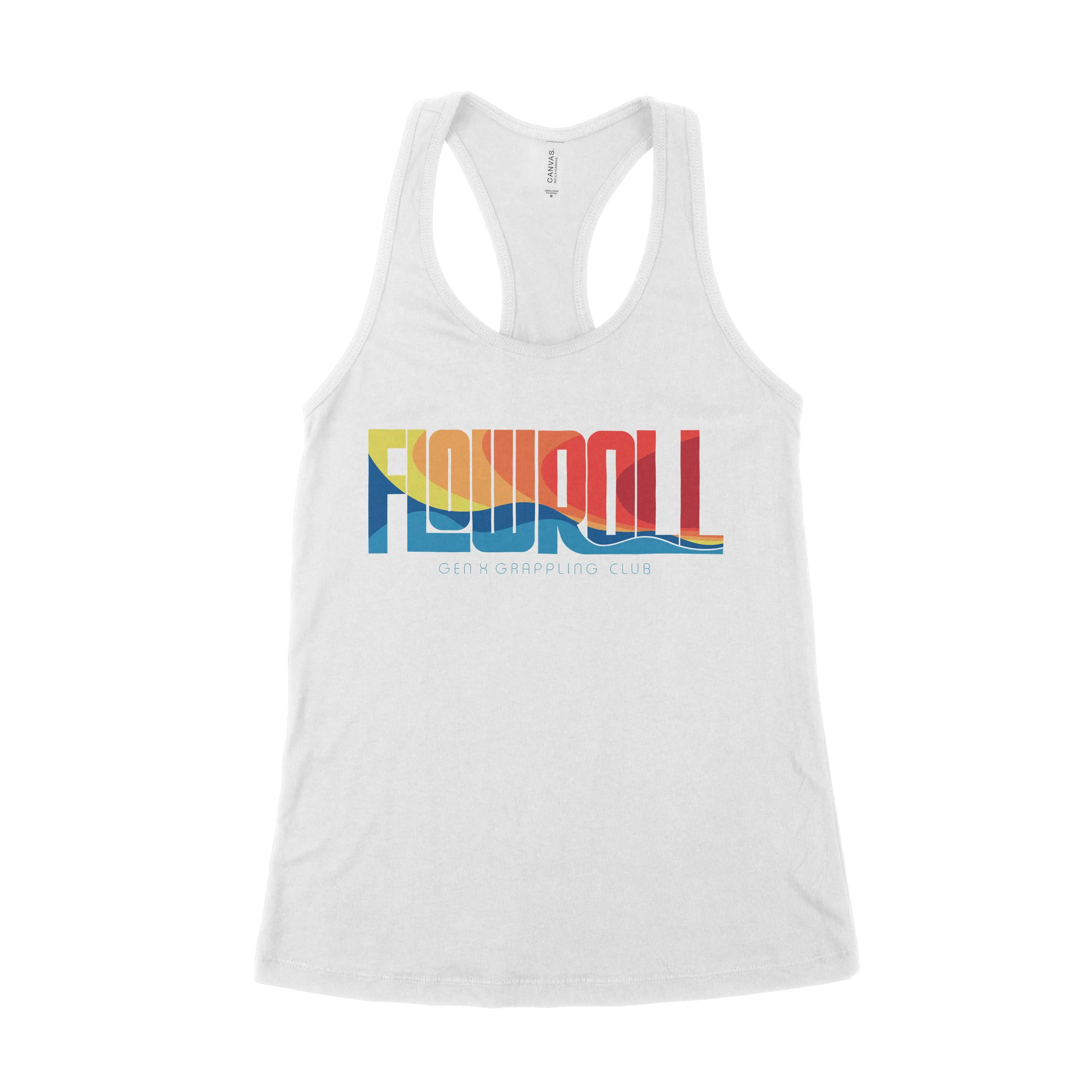 FlowRoll - Women's Jersey Racerback Tank