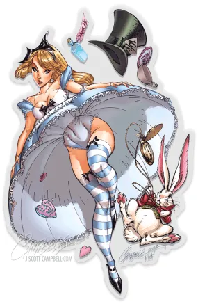 FTF Alice (2010) Clear Sticker