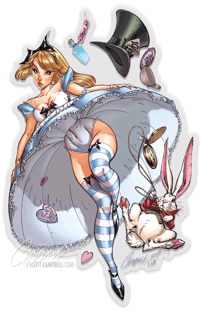 FTF Alice (2010) Clear Sticker