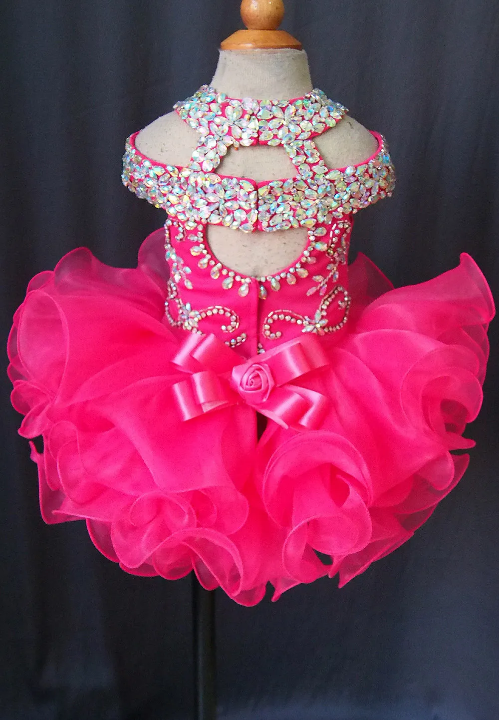 Glitz Infant/toddler/baby/children/kids Girl's Pageant Gown 1~4T G081-3