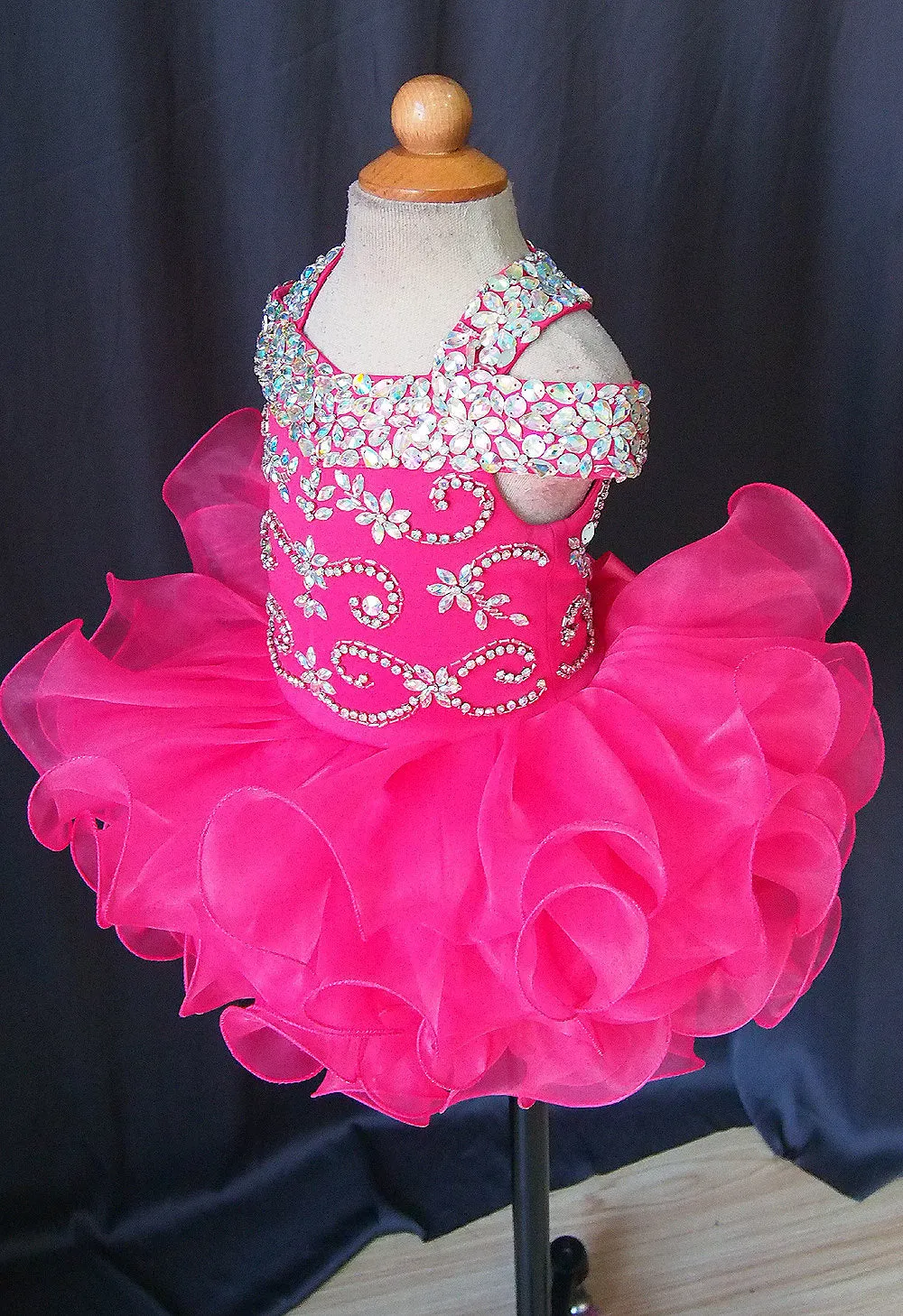 Glitz Infant/toddler/baby/children/kids Girl's Pageant Gown 1~4T G081-3