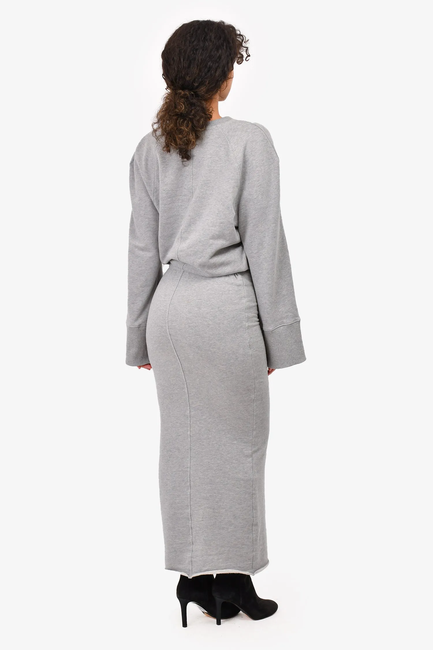 Grlfrnd Grey Maxi Sweater Dress Size XXS