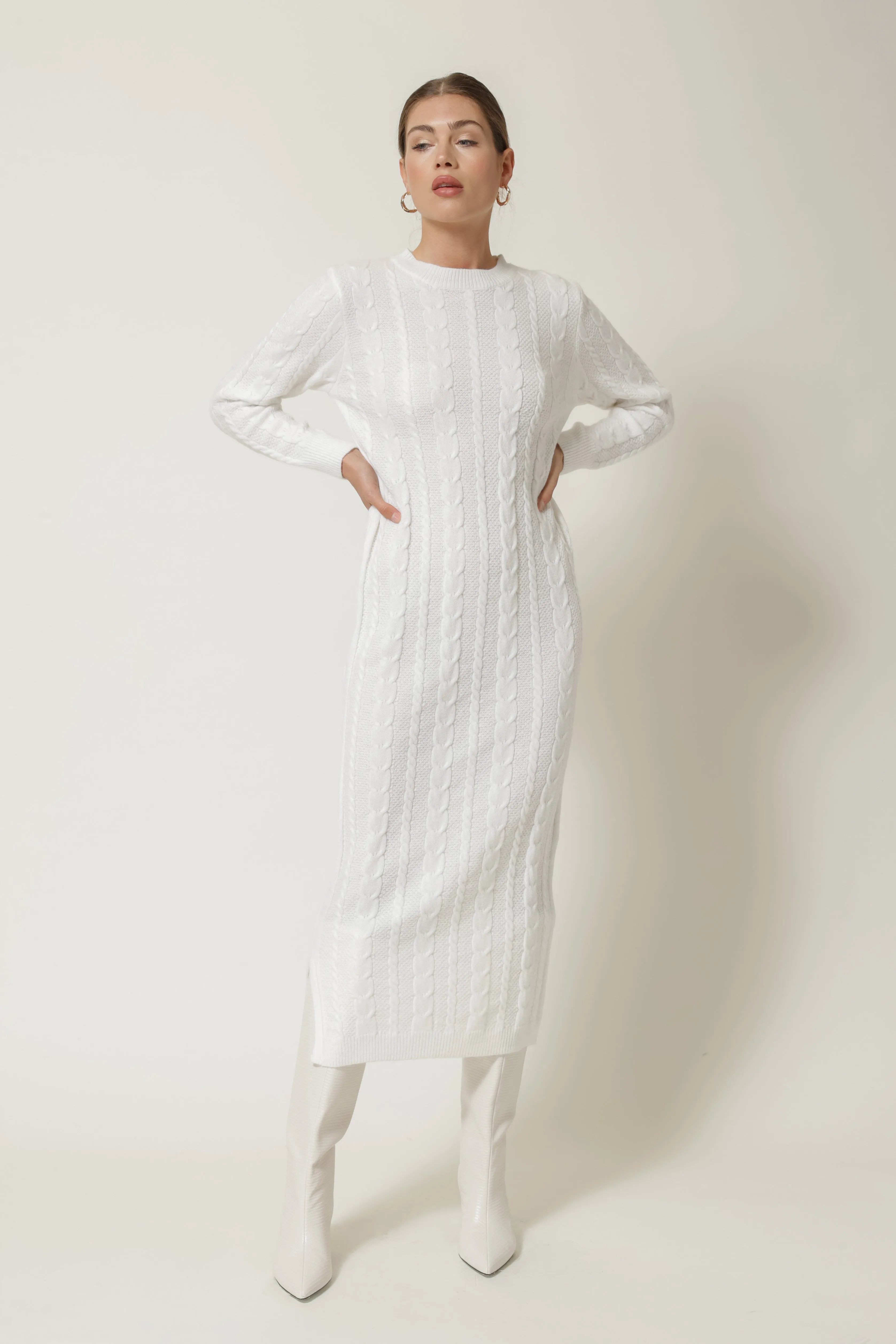 JORDAN MAXI SWEATER DRESS
