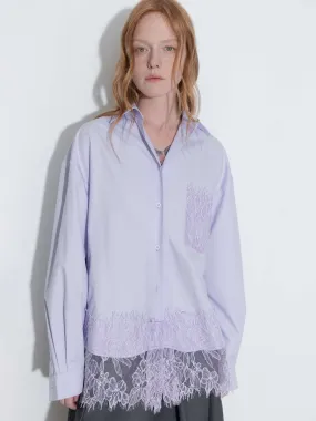 Lace Panel Shirt