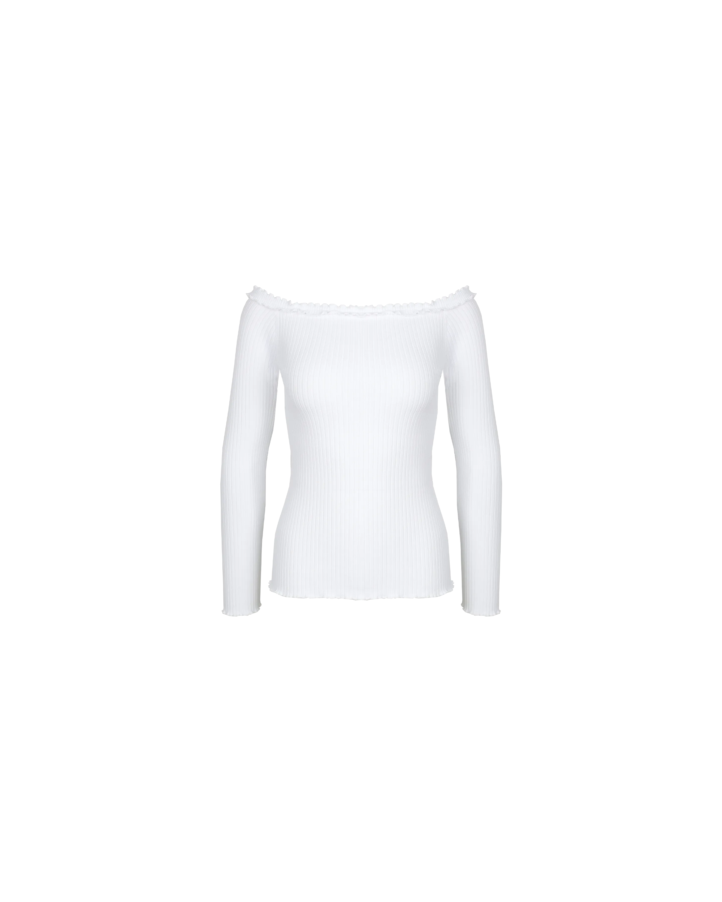 LOLLO LONG SLEEVE WHITE