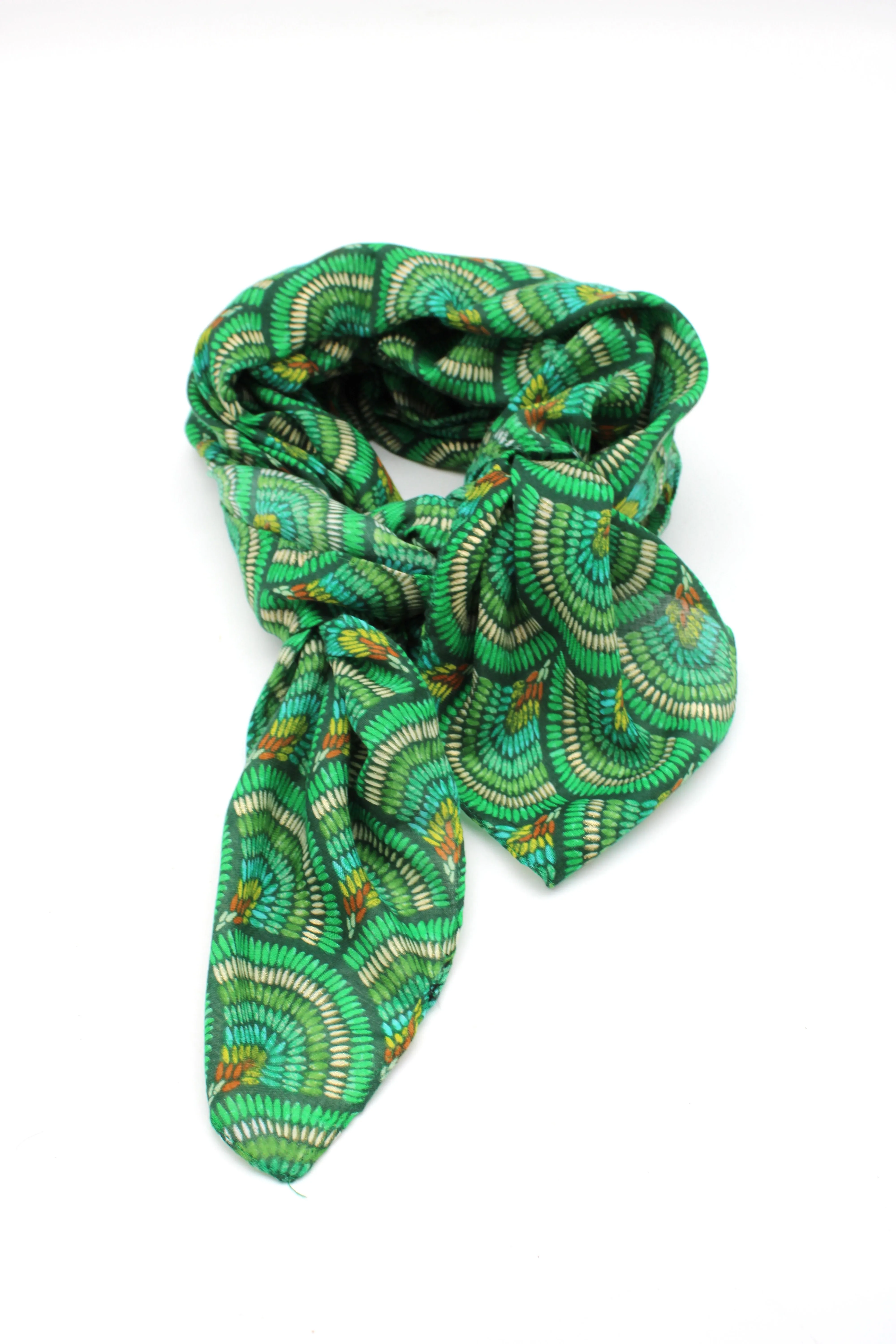 Metallic Detailing Scarf Wrap
