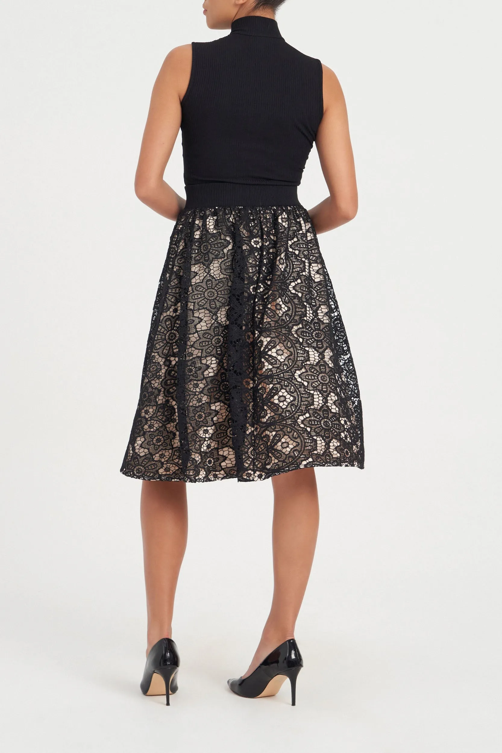 MRS JONES BLACK SHIVAWN TOP