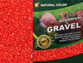 Natural Color Red Aquarium Gravel 4 - 6mm 5kg