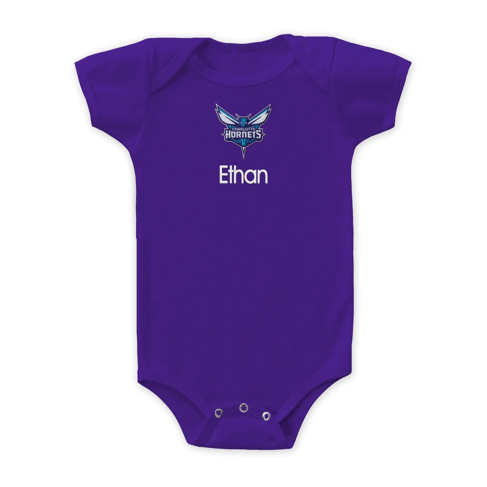 Personalized Charlotte Hornets Bodysuit