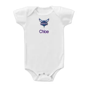 Personalized Charlotte Hornets Bodysuit