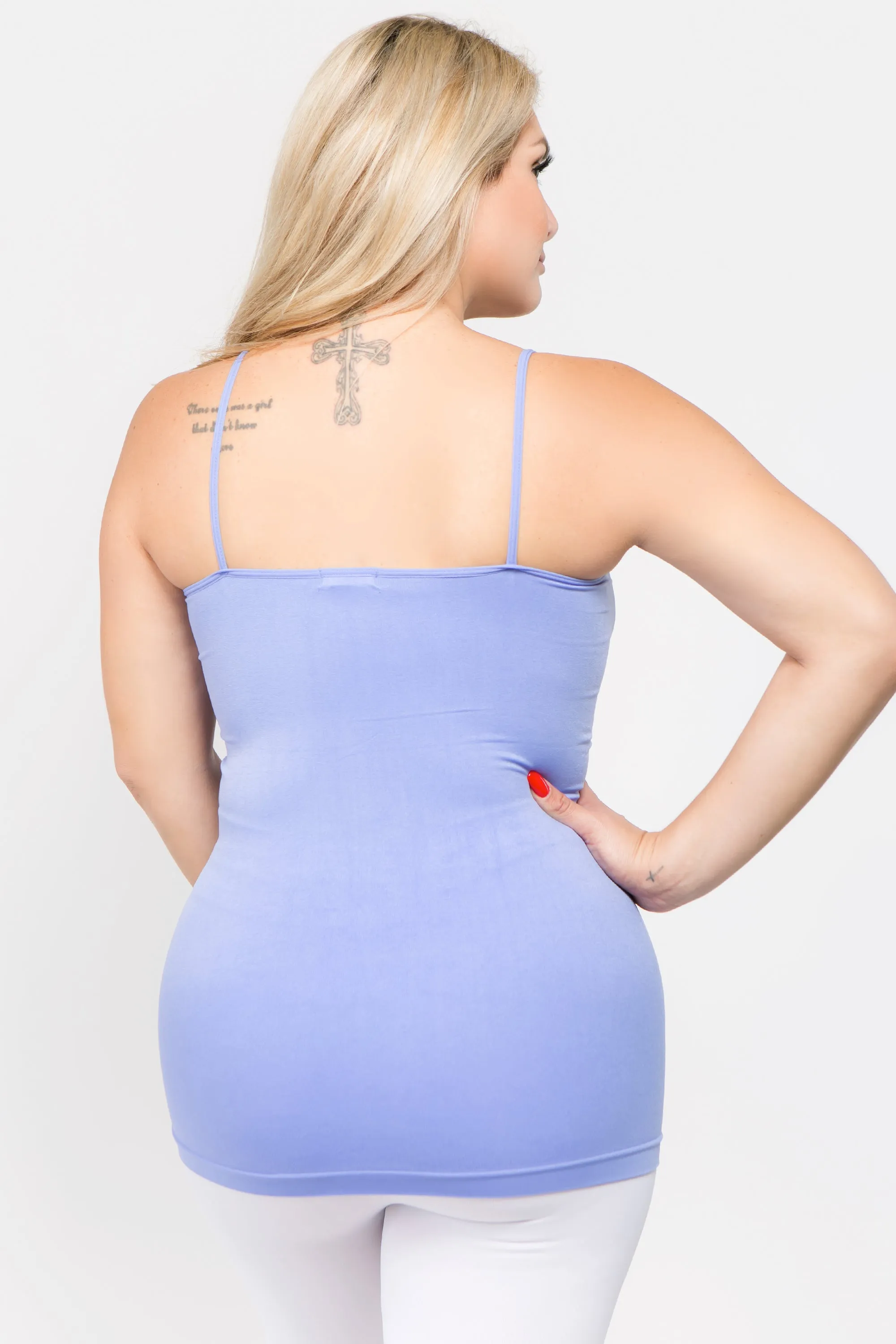 Plus Size Seamless Cami Tank Top