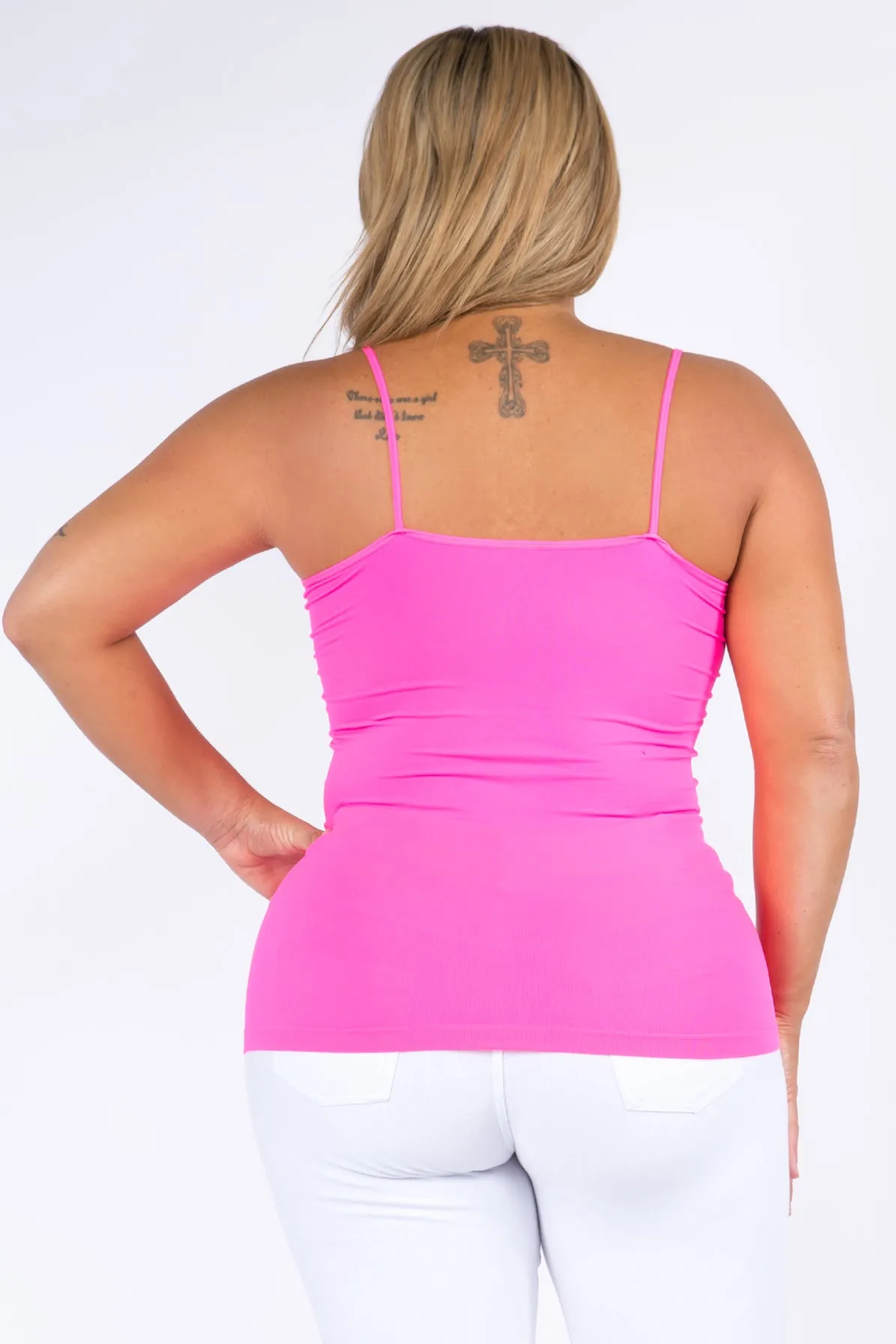 Plus Size Seamless Cami Tank Top