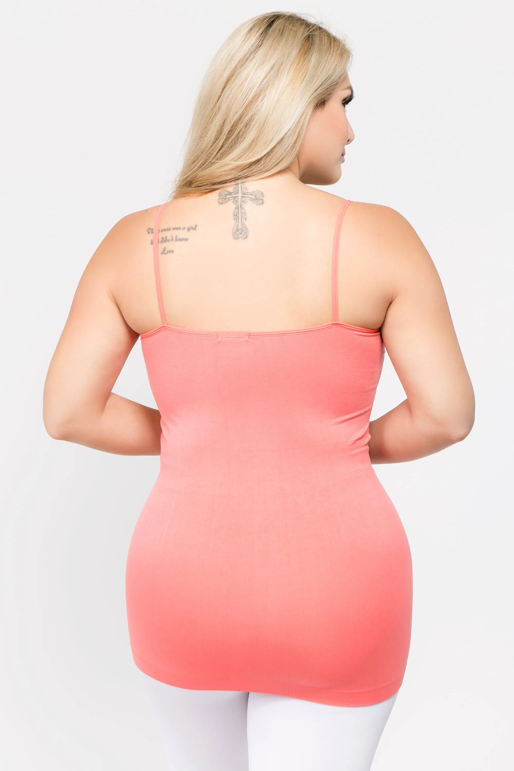 Plus Size Seamless Cami Tank Top