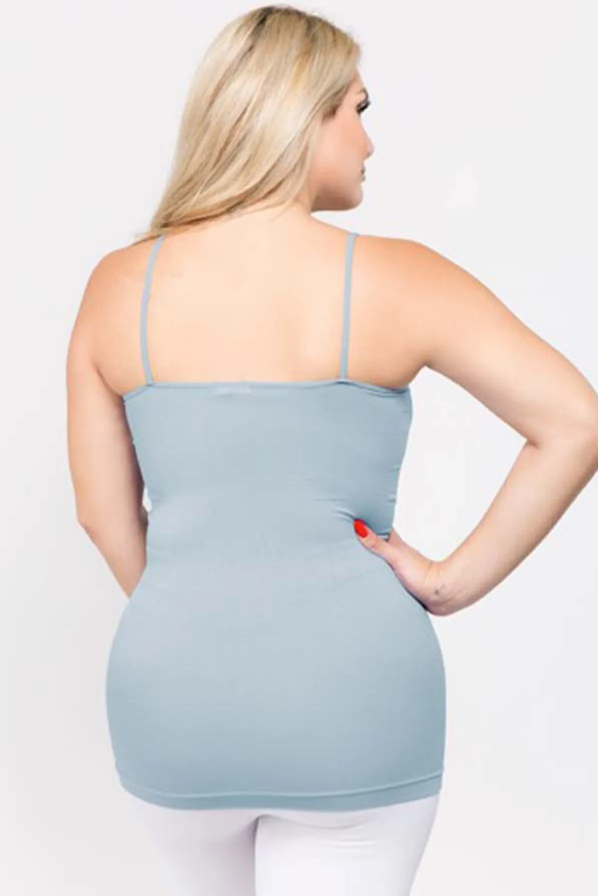 Plus Size Seamless Cami Tank Top
