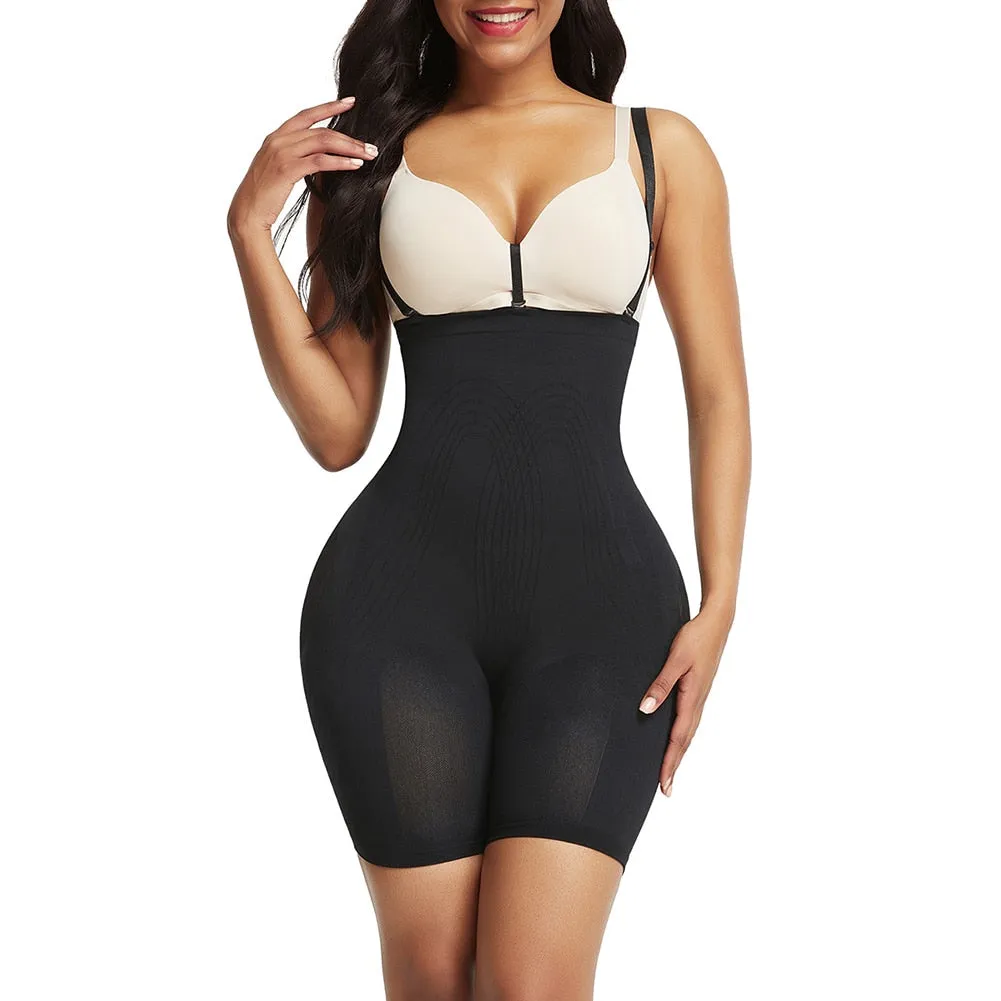 Second Skin Seamless Hourglass Slimming Open Bust Bodysuit Shaper
