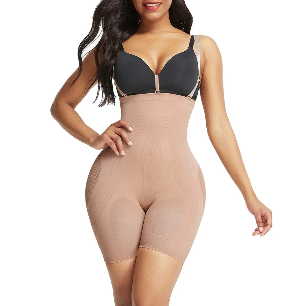 Second Skin Seamless Hourglass Slimming Open Bust Bodysuit Shaper