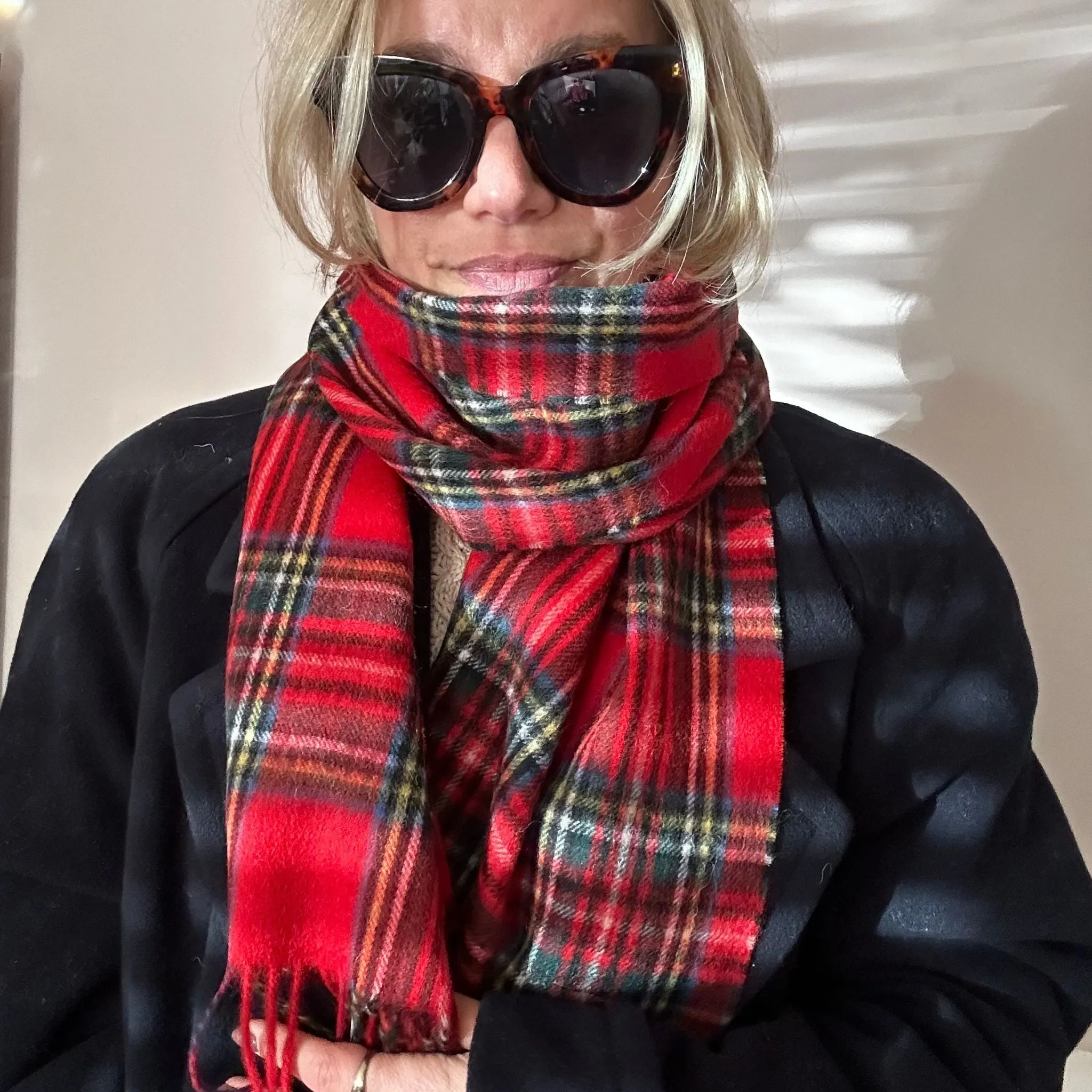 Tartan Scottish Lambswool Scarves