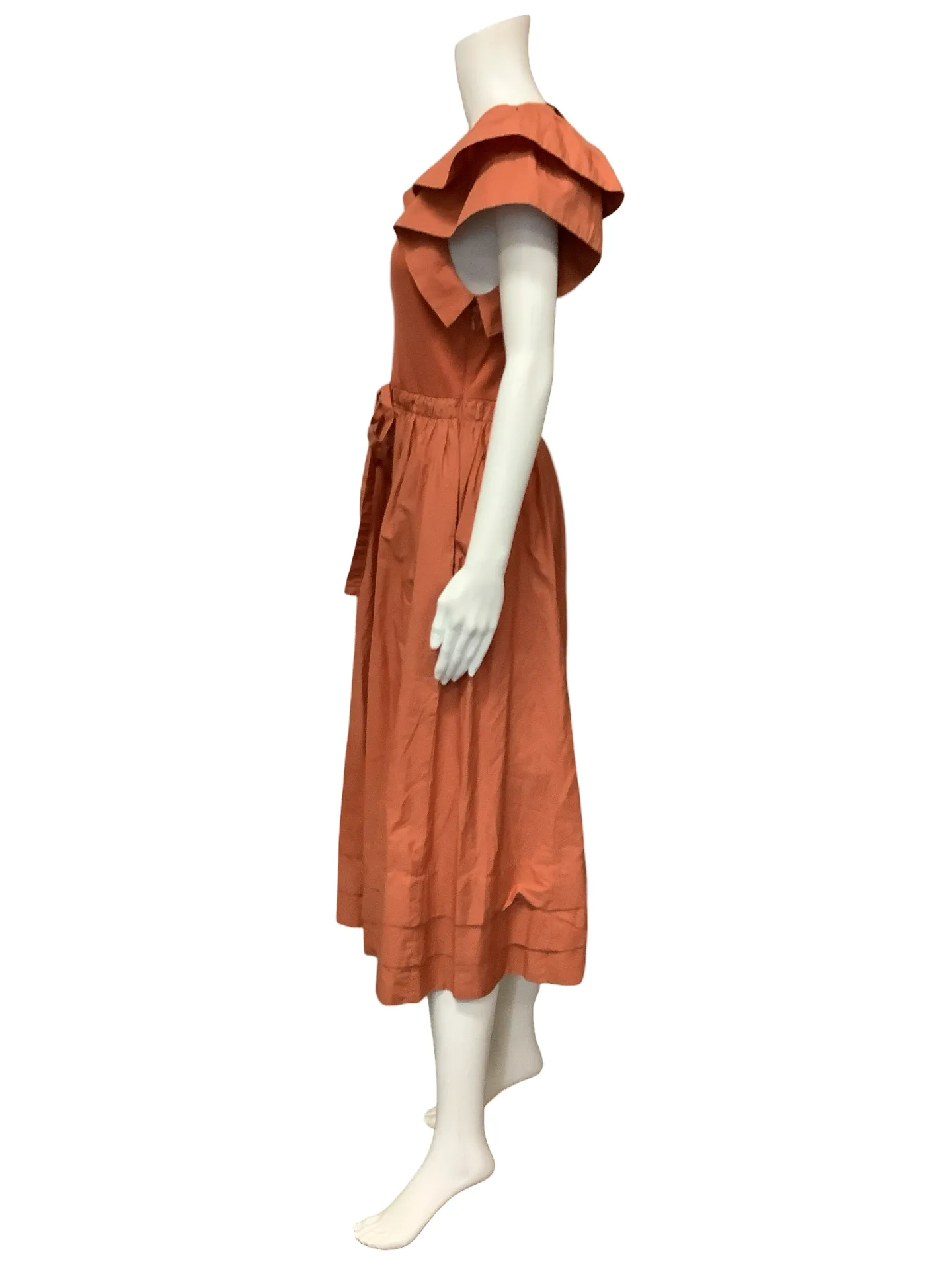 Ulla Johnson Round Neck Maxi Dress Size: M, 8