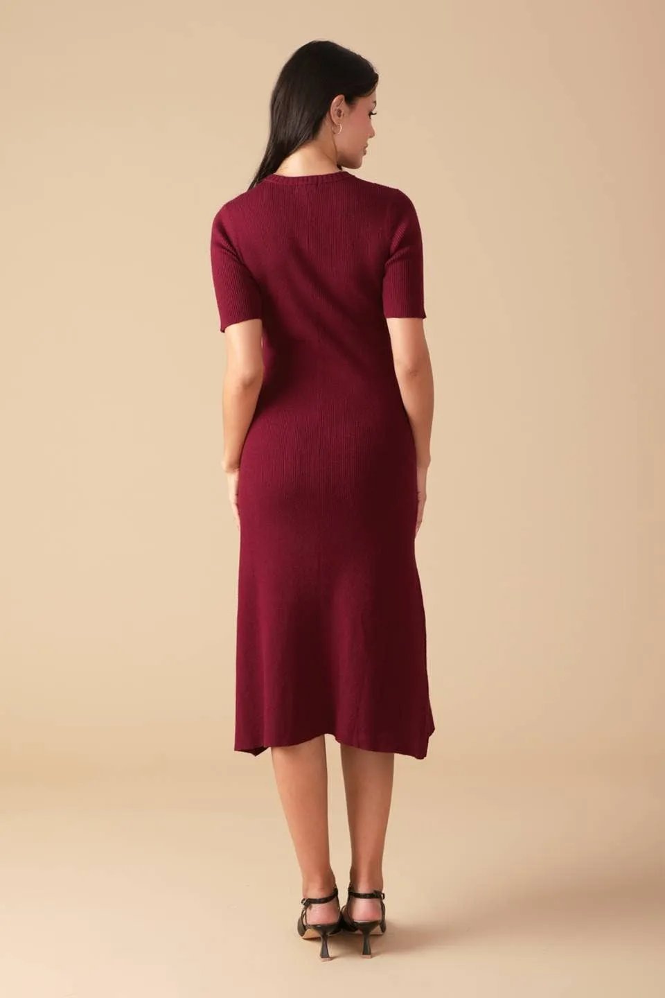 Vollie Sweater Knit Midi Dress FINAL SALE