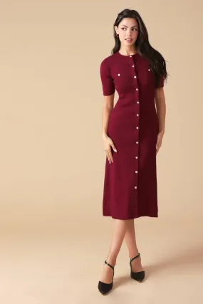 Vollie Sweater Knit Midi Dress FINAL SALE