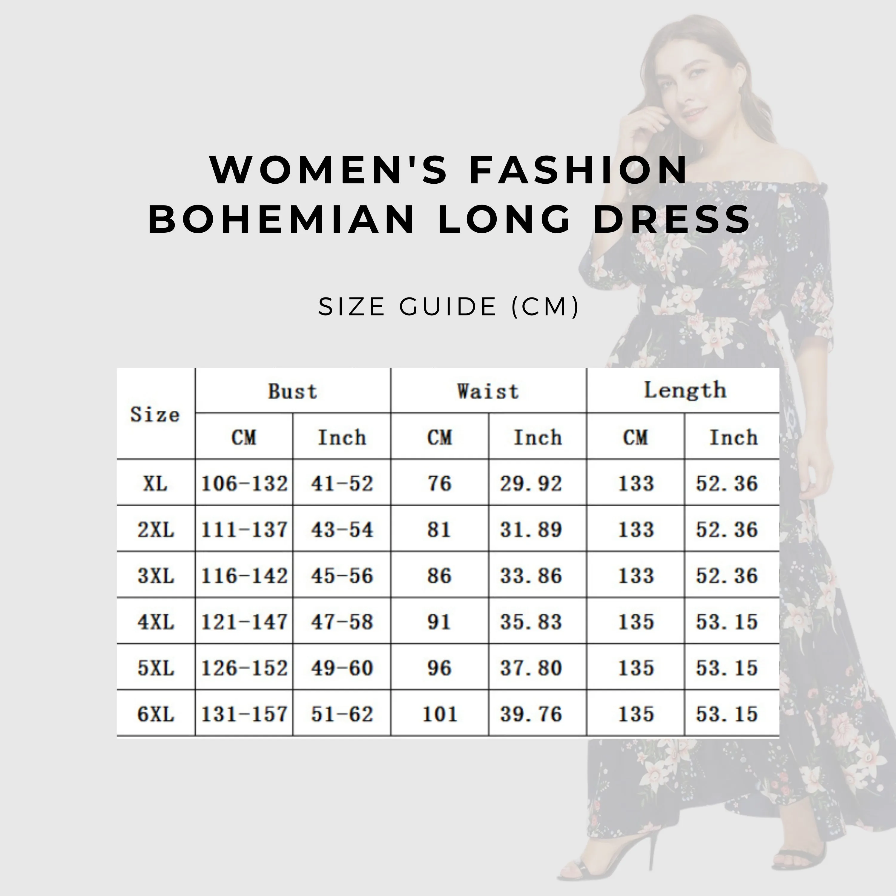 Women's Fashion Bohemian Long Dress