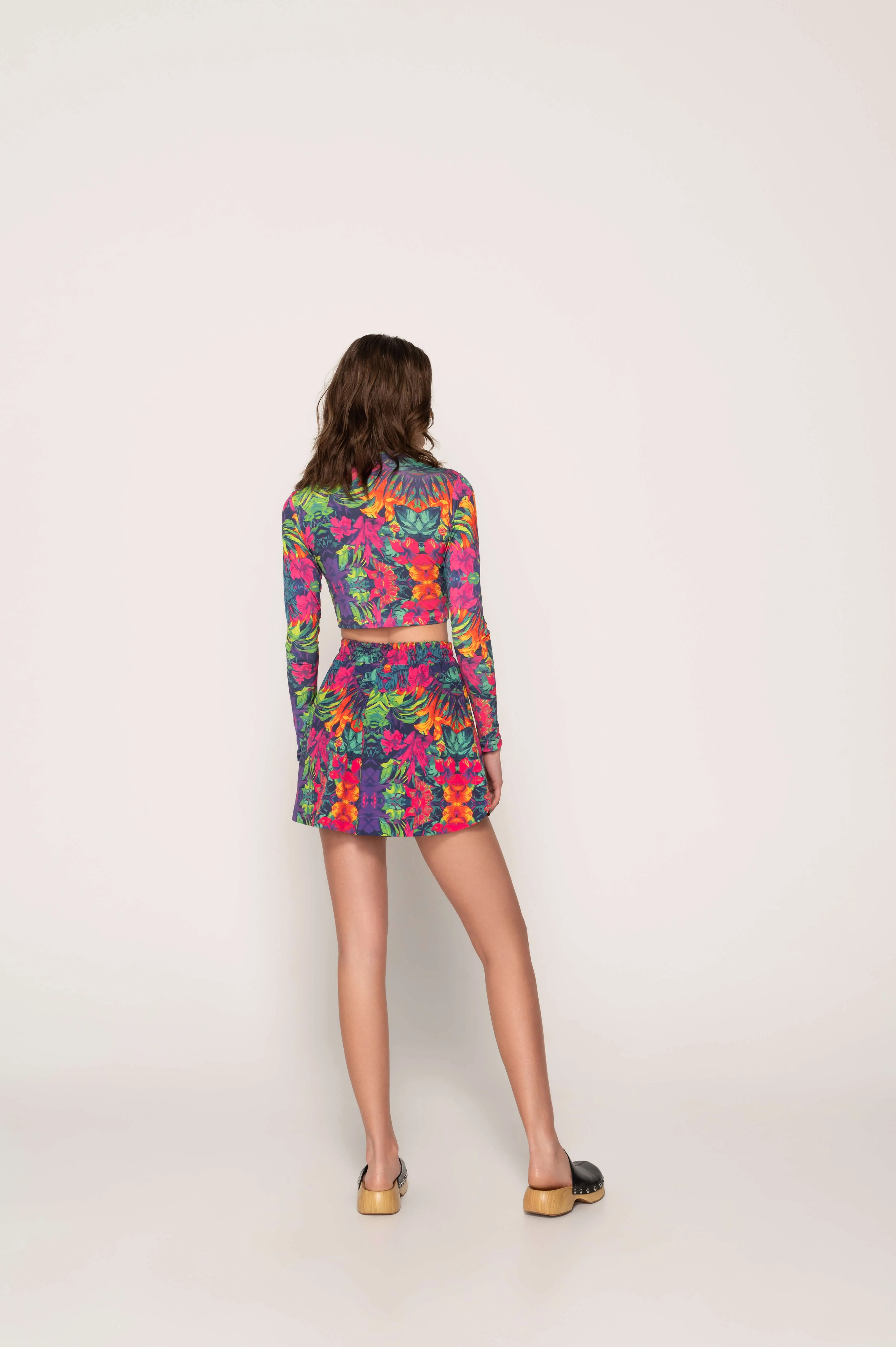 Zinnia wrap top